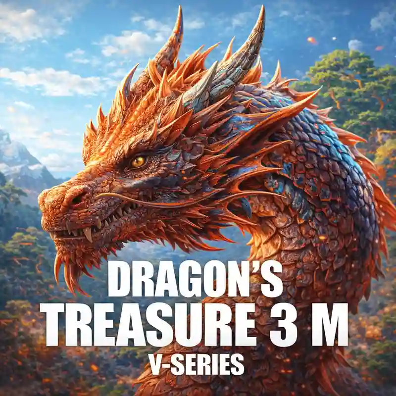 Dragon's Treasure 3 M Slot Game